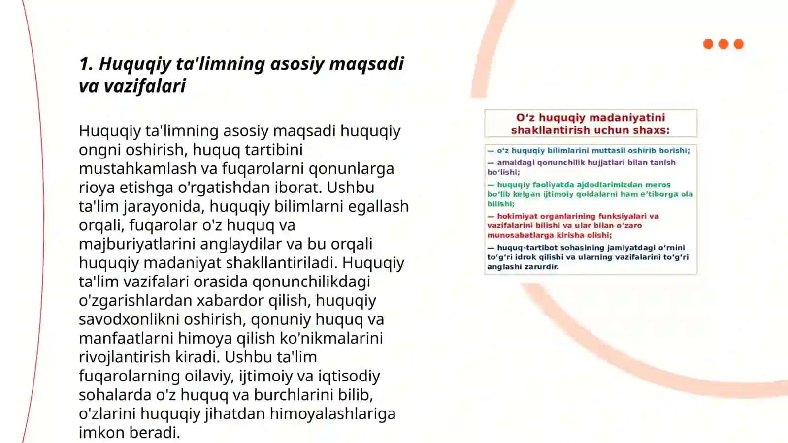 Òquvchilarda huquqiy kompetensiyalarni shakllantirish metodikasi 3