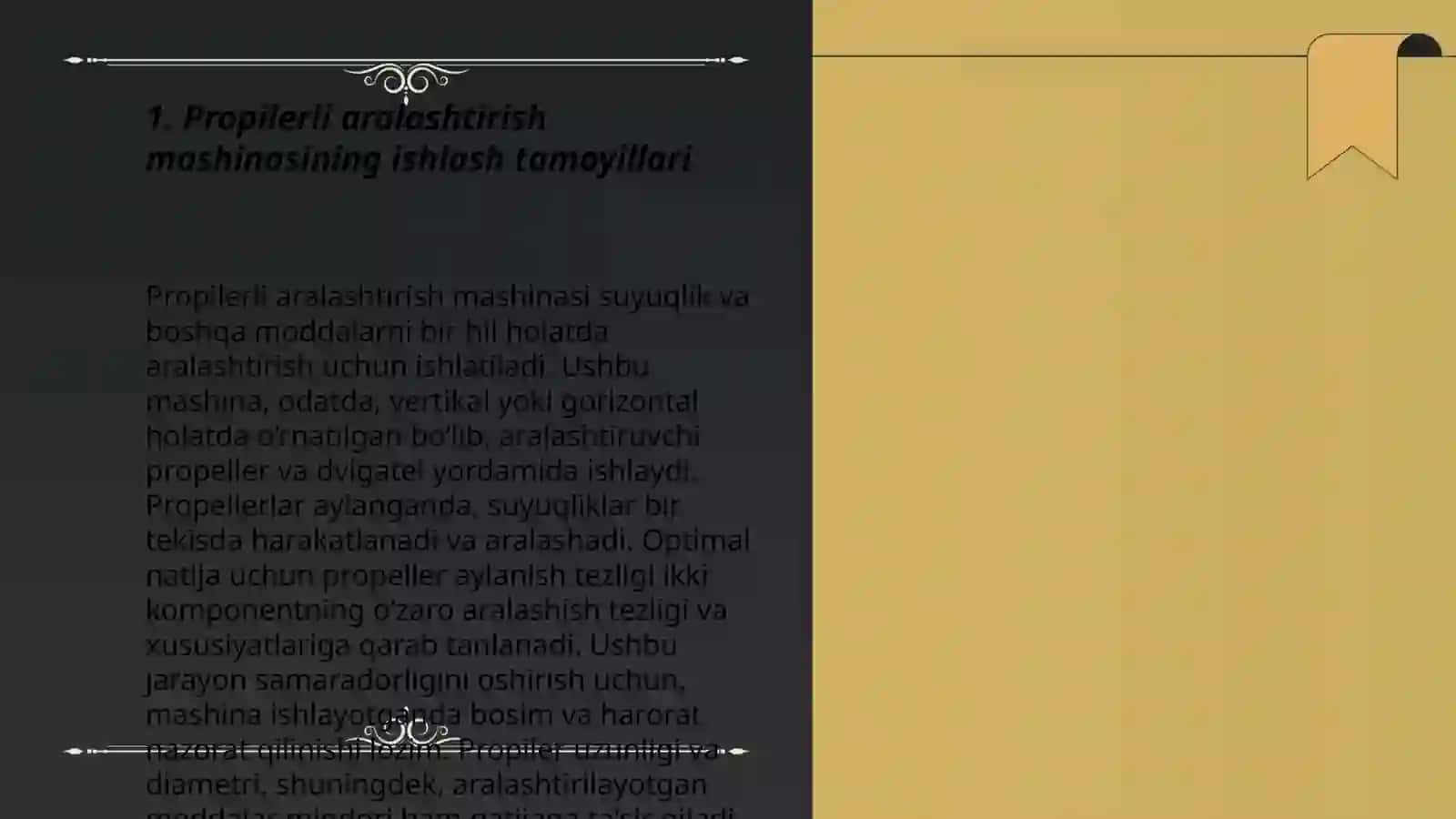 Propilerli aralashtirish mashinasi 3
