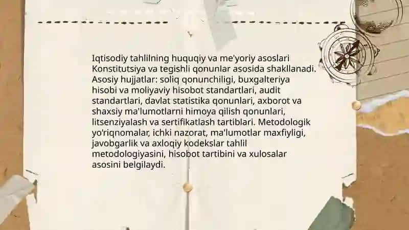 Iqtisodiy tahlilning huquqiy va me'yoriy asoslari 3