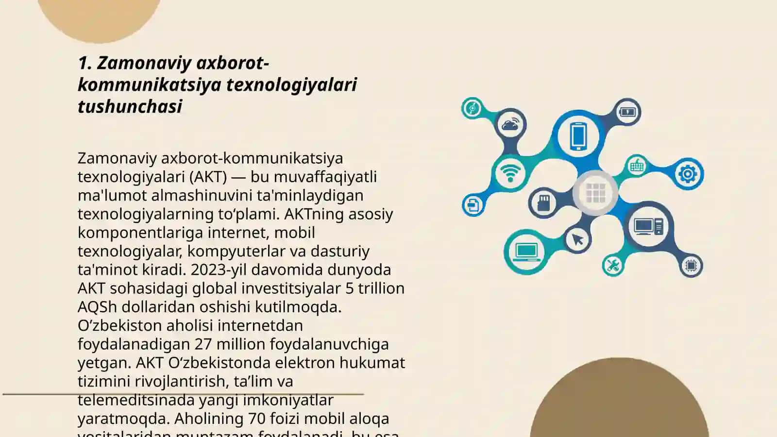 Zamonaviy axborot komunikatsiya texnologiyalarning tushunchasi va tasnifi 3