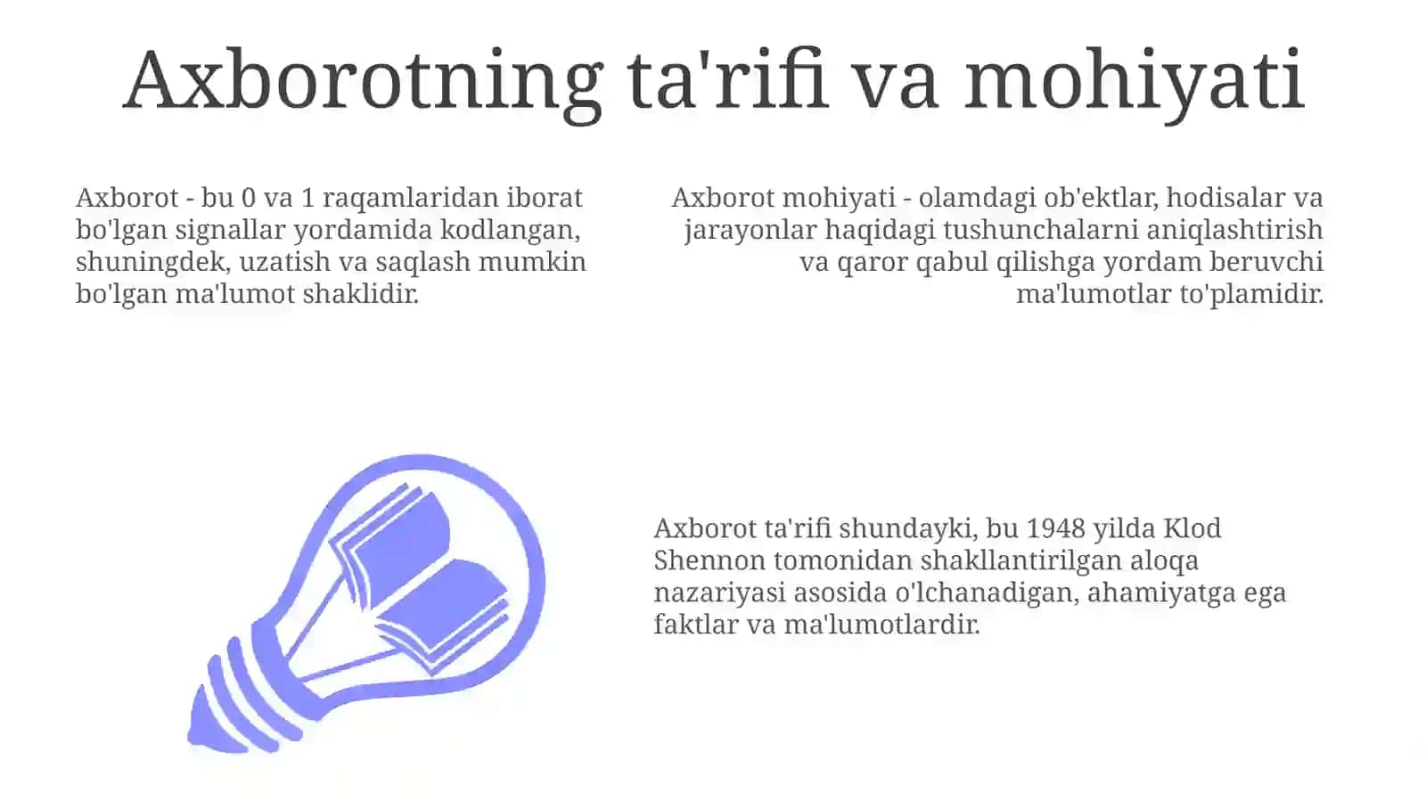 Axborot va hujjatlar 3