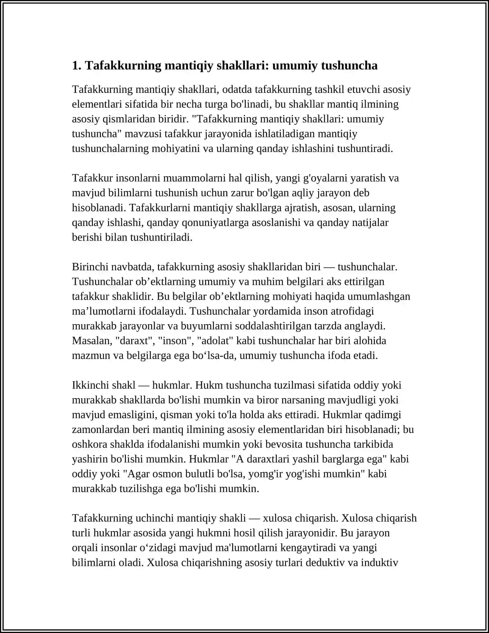 TAFAKKURNING MANTIQIY SHAKILLARI VA QONUNLARI 3