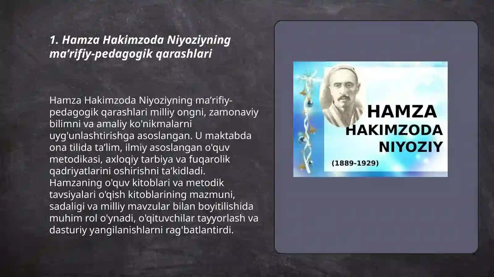 Hamza Hakimzoda Niyoziyning maʼrifiy-pedagogik qarashlari 3