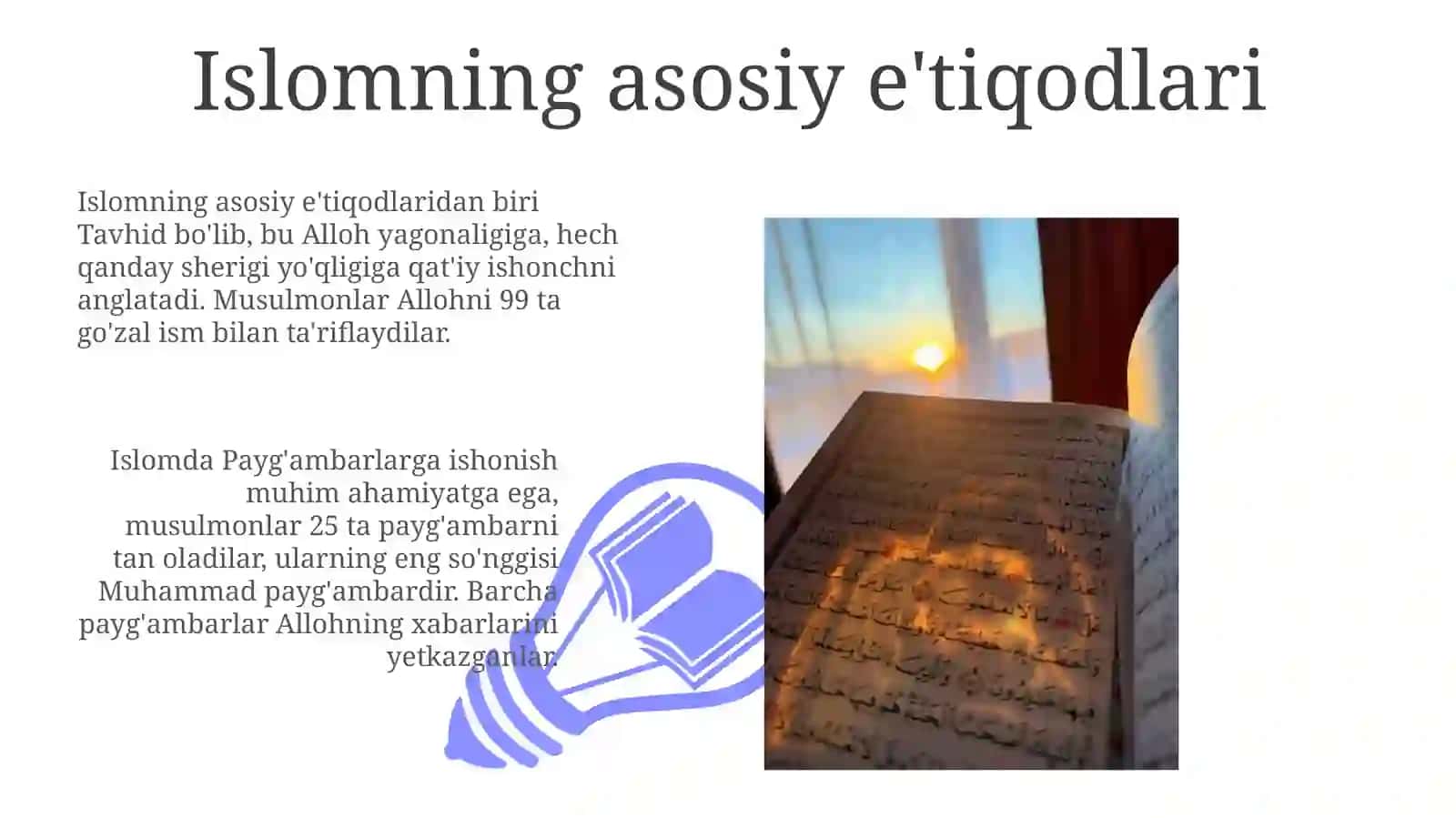 IslomdinihaqidamalumotvaIslomtarixi 3