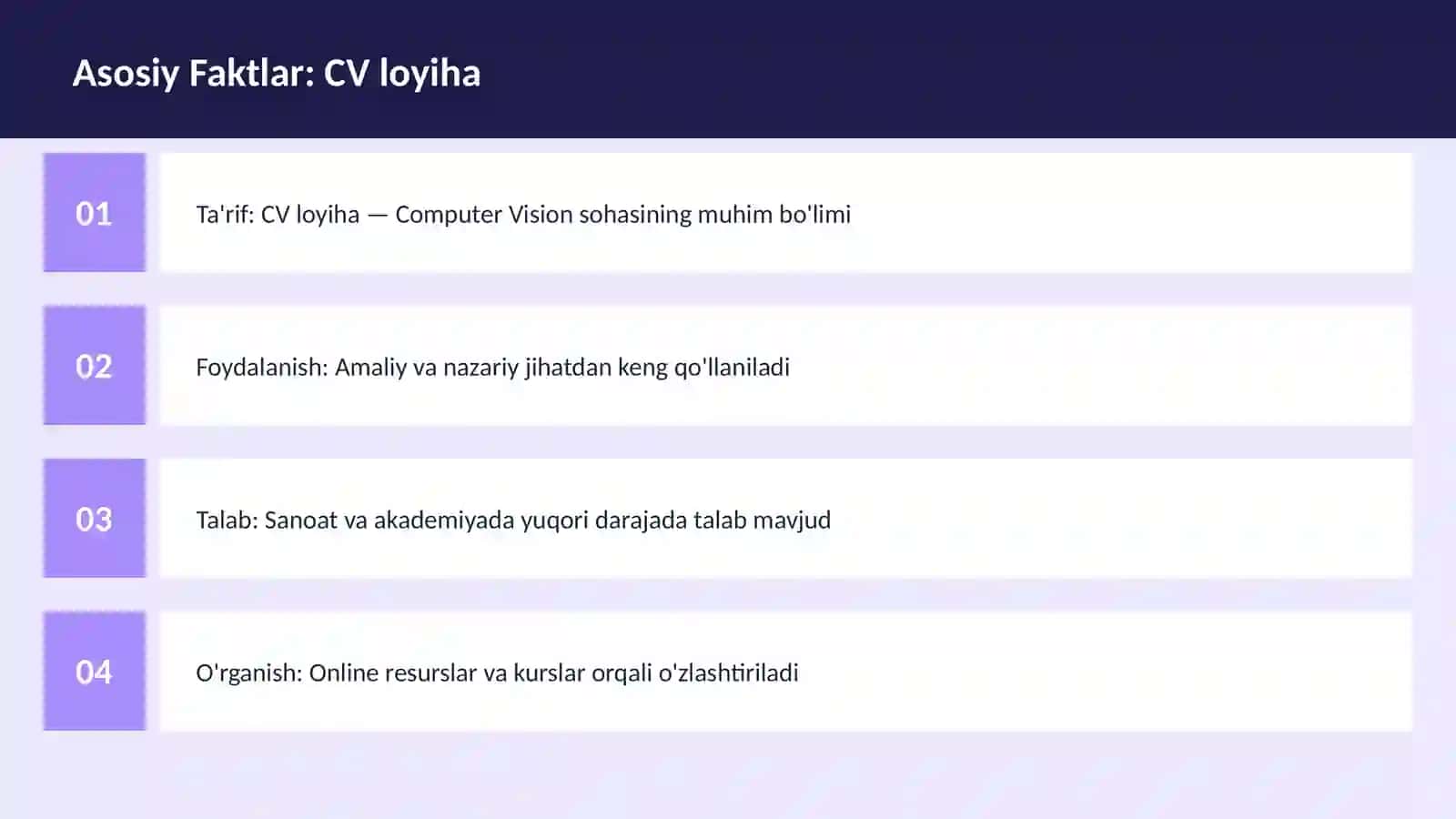 CV loyiha 3