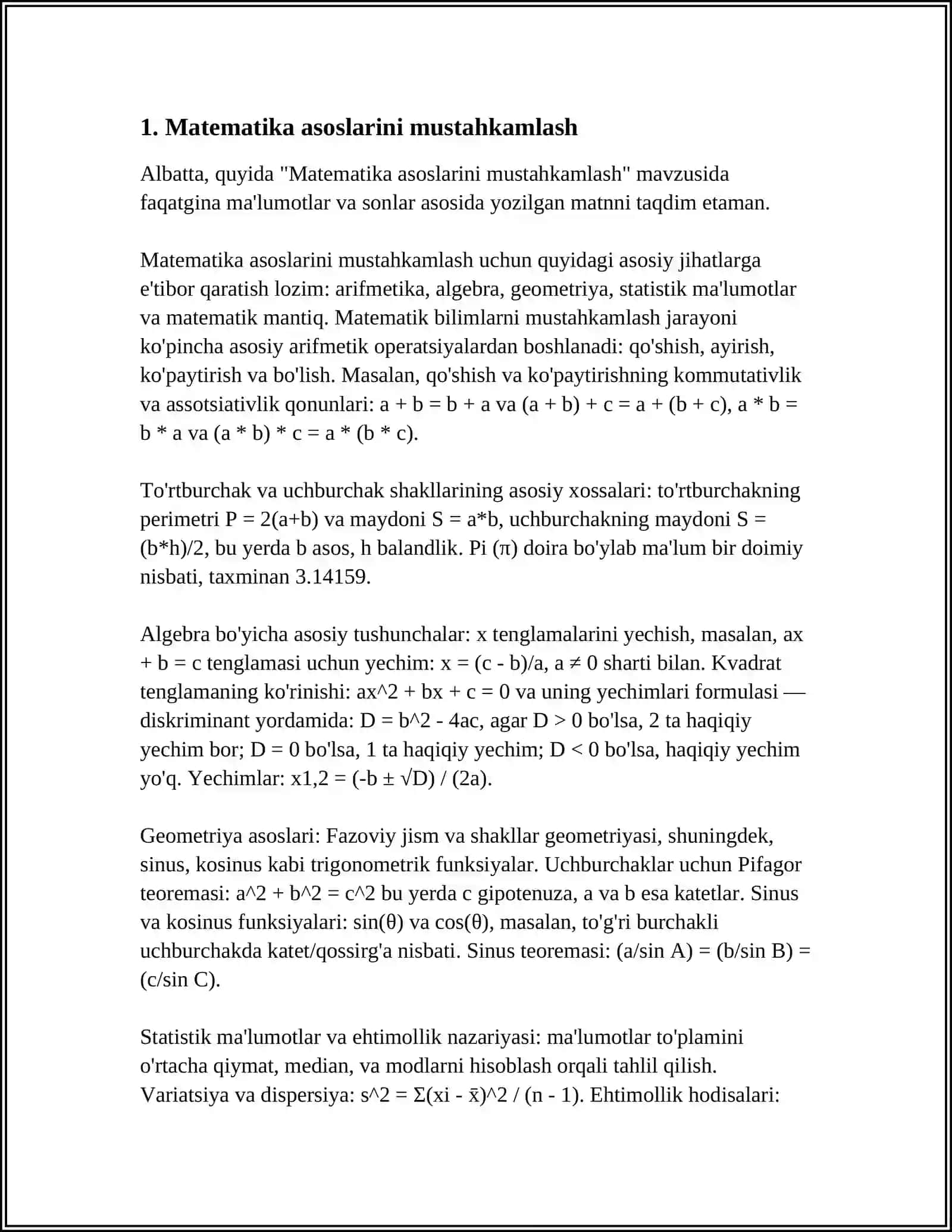 BOSHLANGʻICH SINFDA MATEMATIKADAN IQTIDORLI OʻQUVCHILAR BILAN ISHLASH 3