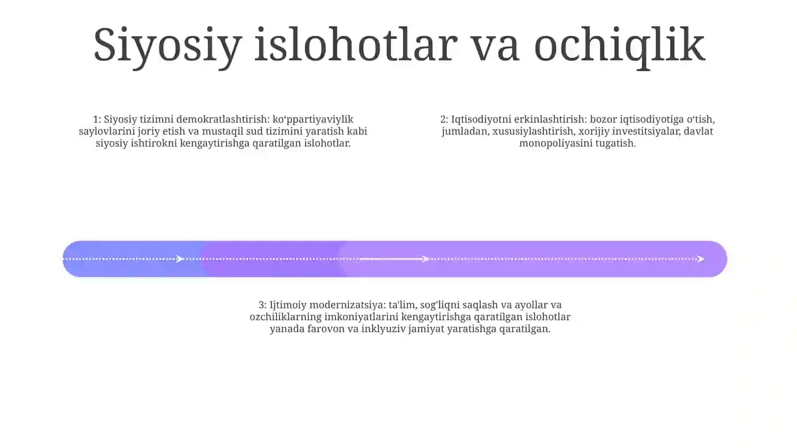 Ijtimoiy-Siyosiy O‘zgarishlar 3