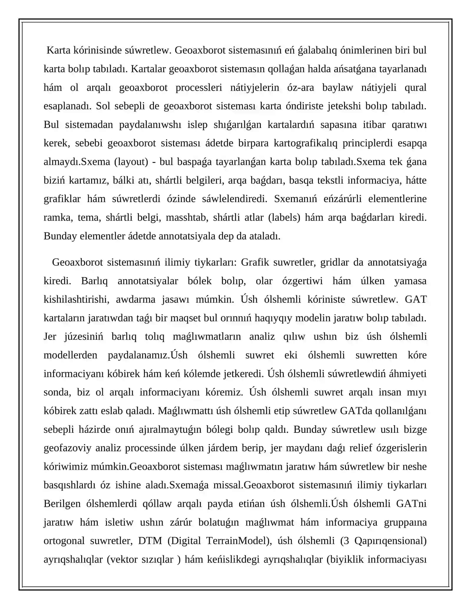 Sanli kartalardı proektlestiriw 3
