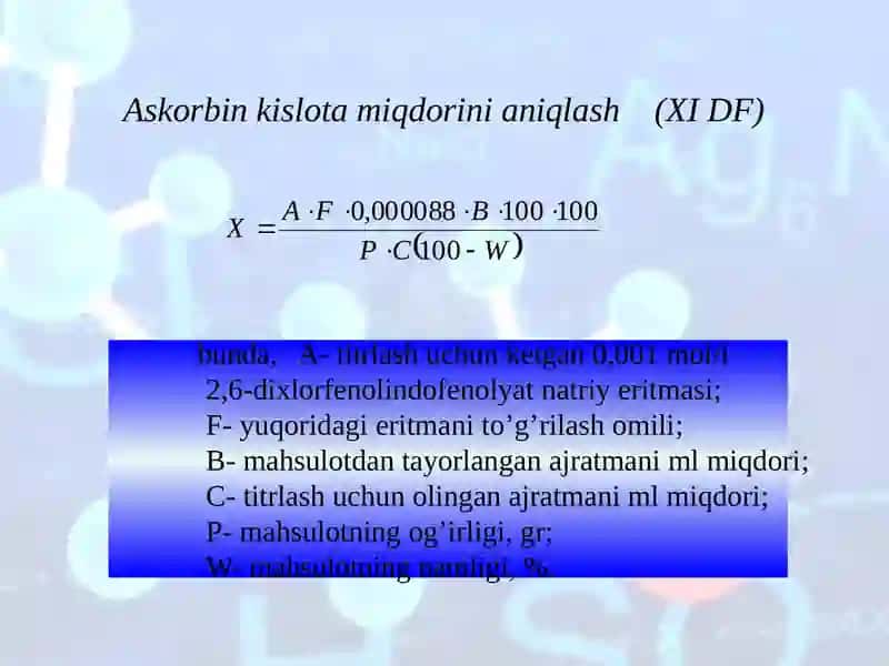 Suvda eruvchi vitaminlar 3