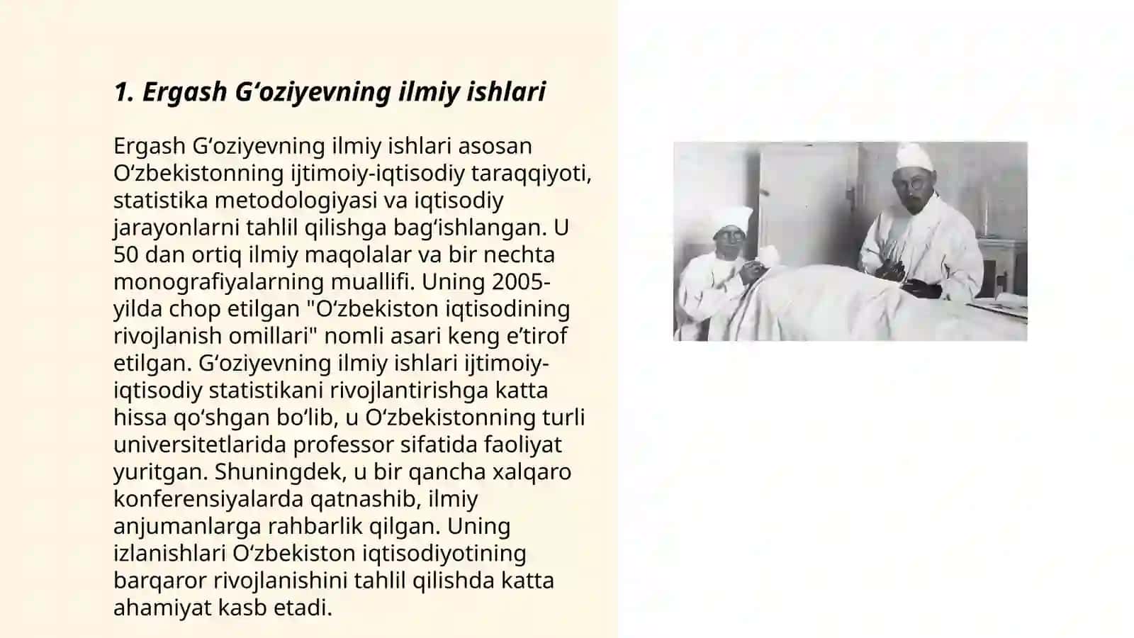 Psixolik Ergash Gʻoziyev faoliyati haqida 3