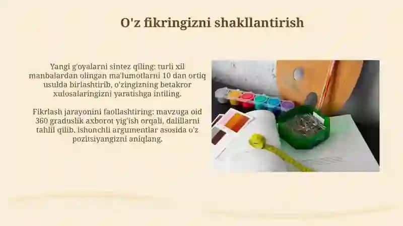 Tanqidiy oʻqishni samarali yoʻlga qoyish vositalari 3