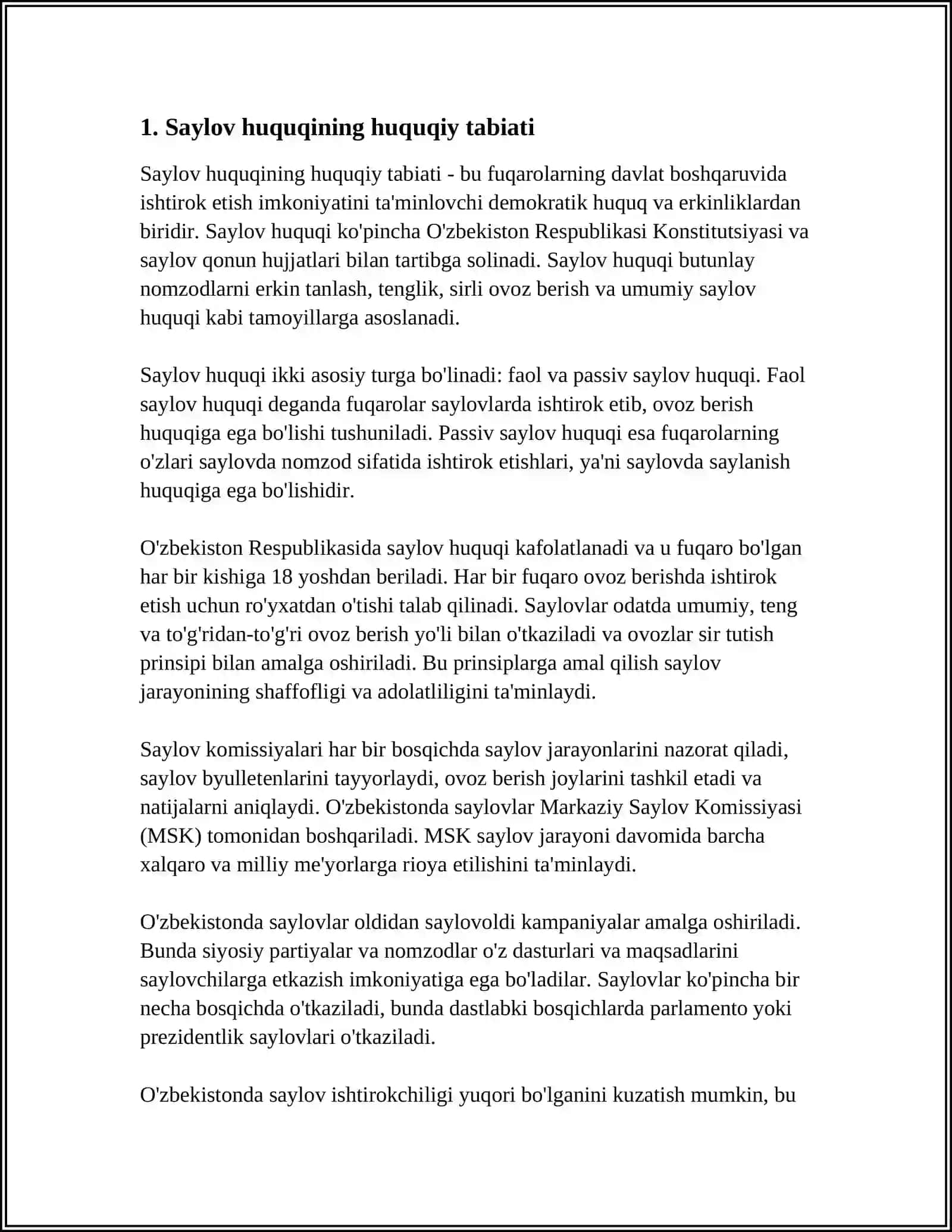 SAYLOV HUQUQINING KONSTITUTSIYAVIY ASOSLARI VA TIZIMI 3