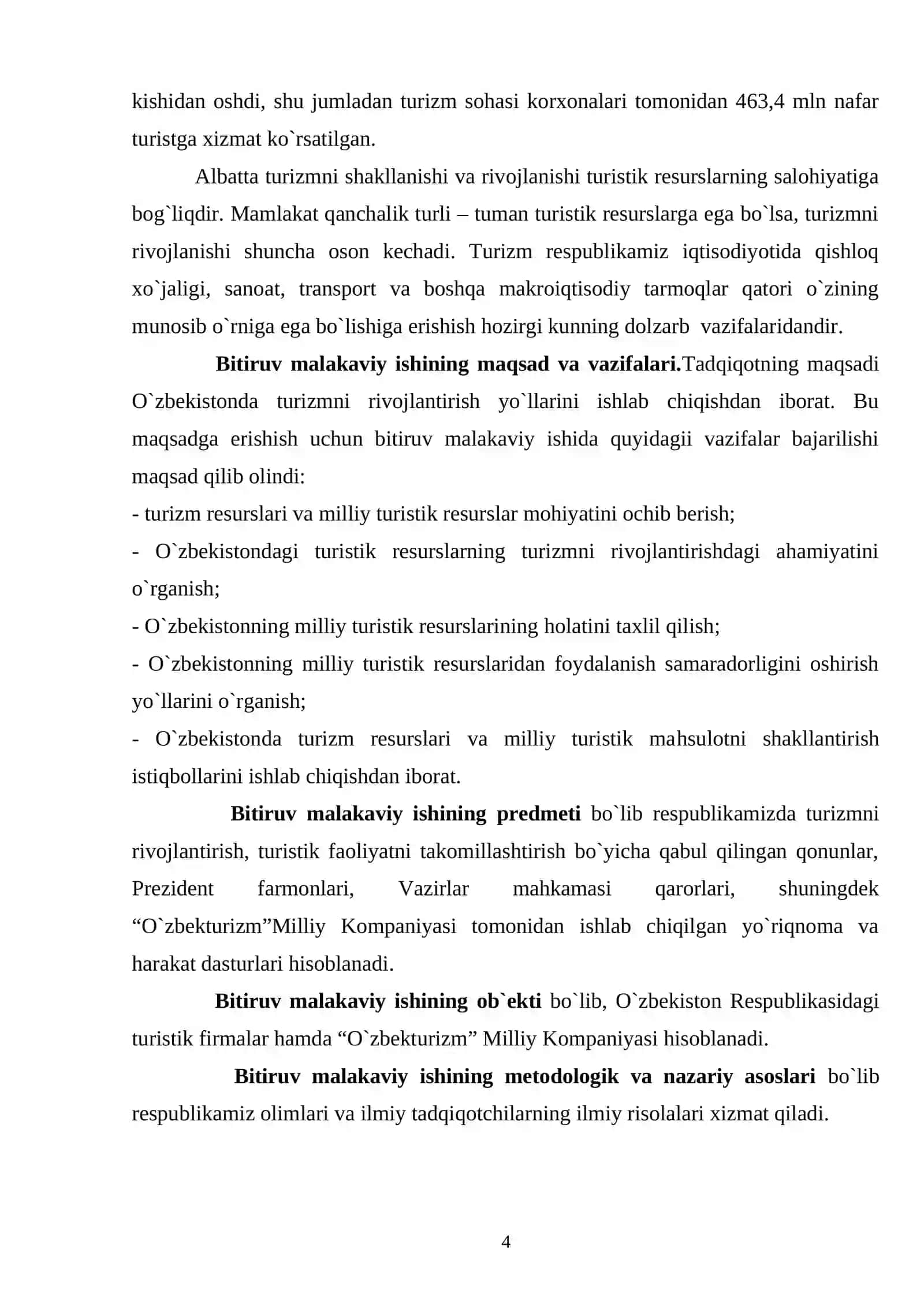 O`zbekistonning turizm resurslari va milliy turistik mahsulotlarni shakllantirishning nazariy asoslar 3
