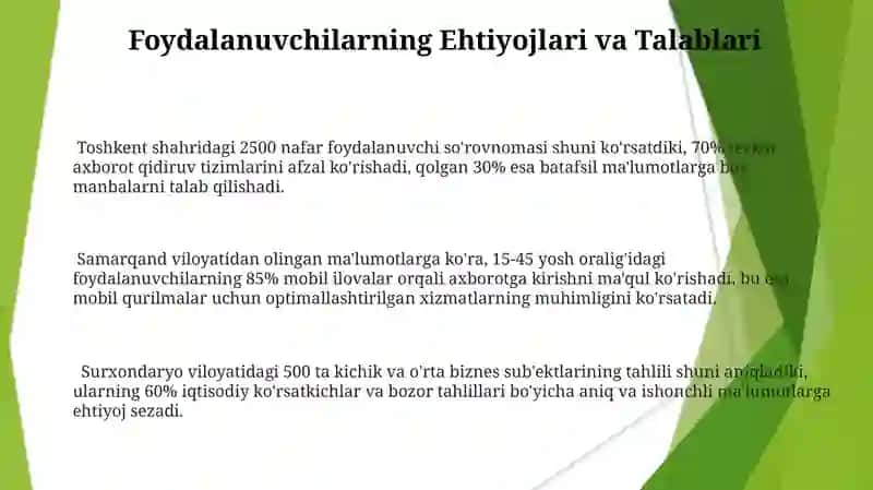 Medianing boshqa axborot xizmatlari bilan o'zaro munosabati 3