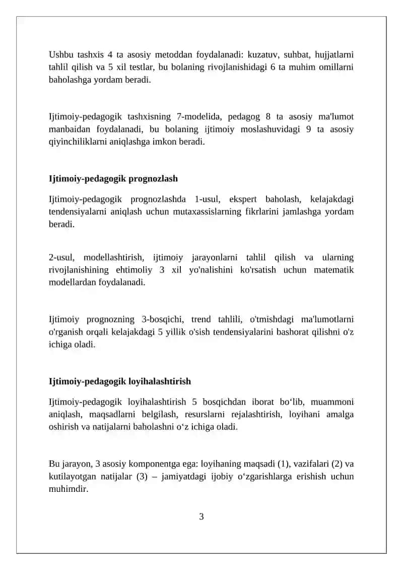 Ijtimoiy pedagogik faoliyat metodlari 3