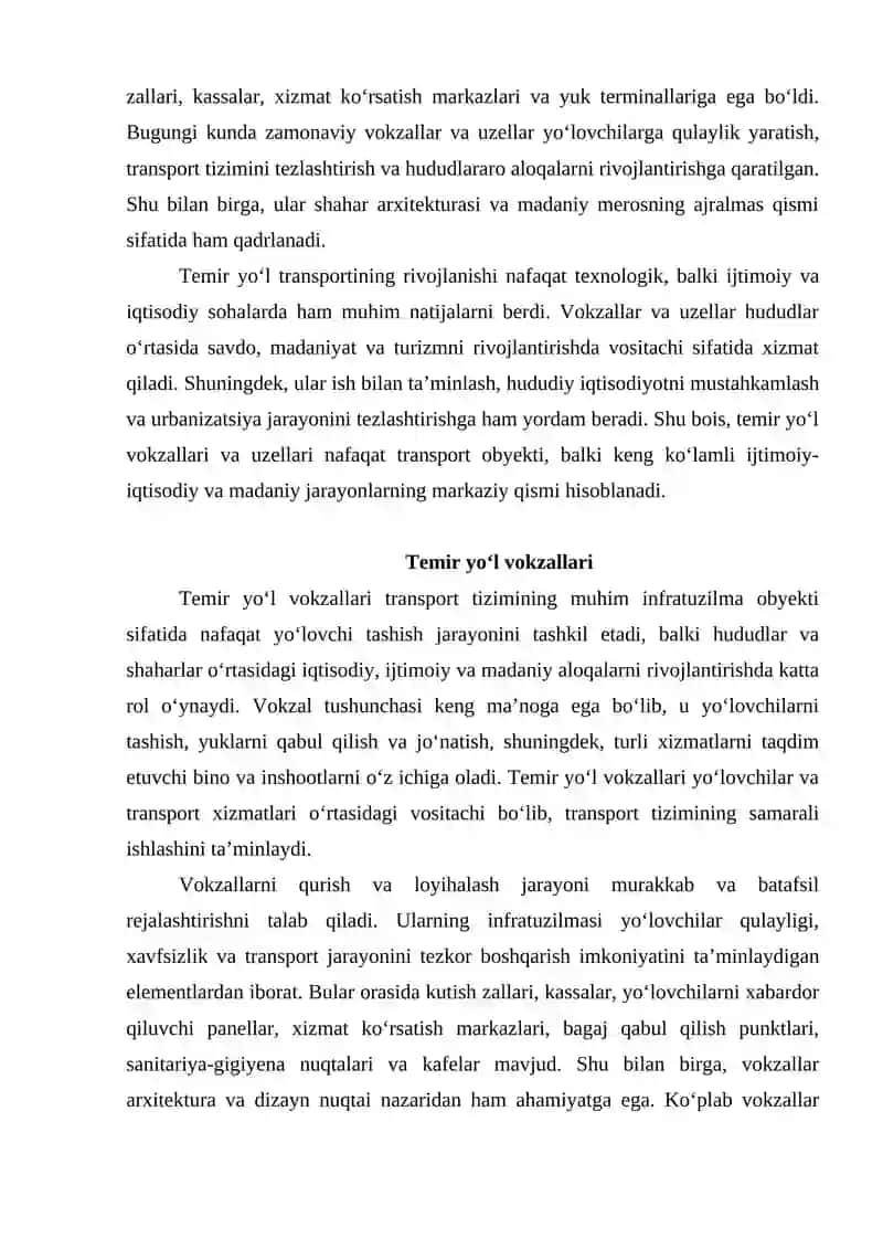 Temir yo‘l vokzallari va uzellari 3