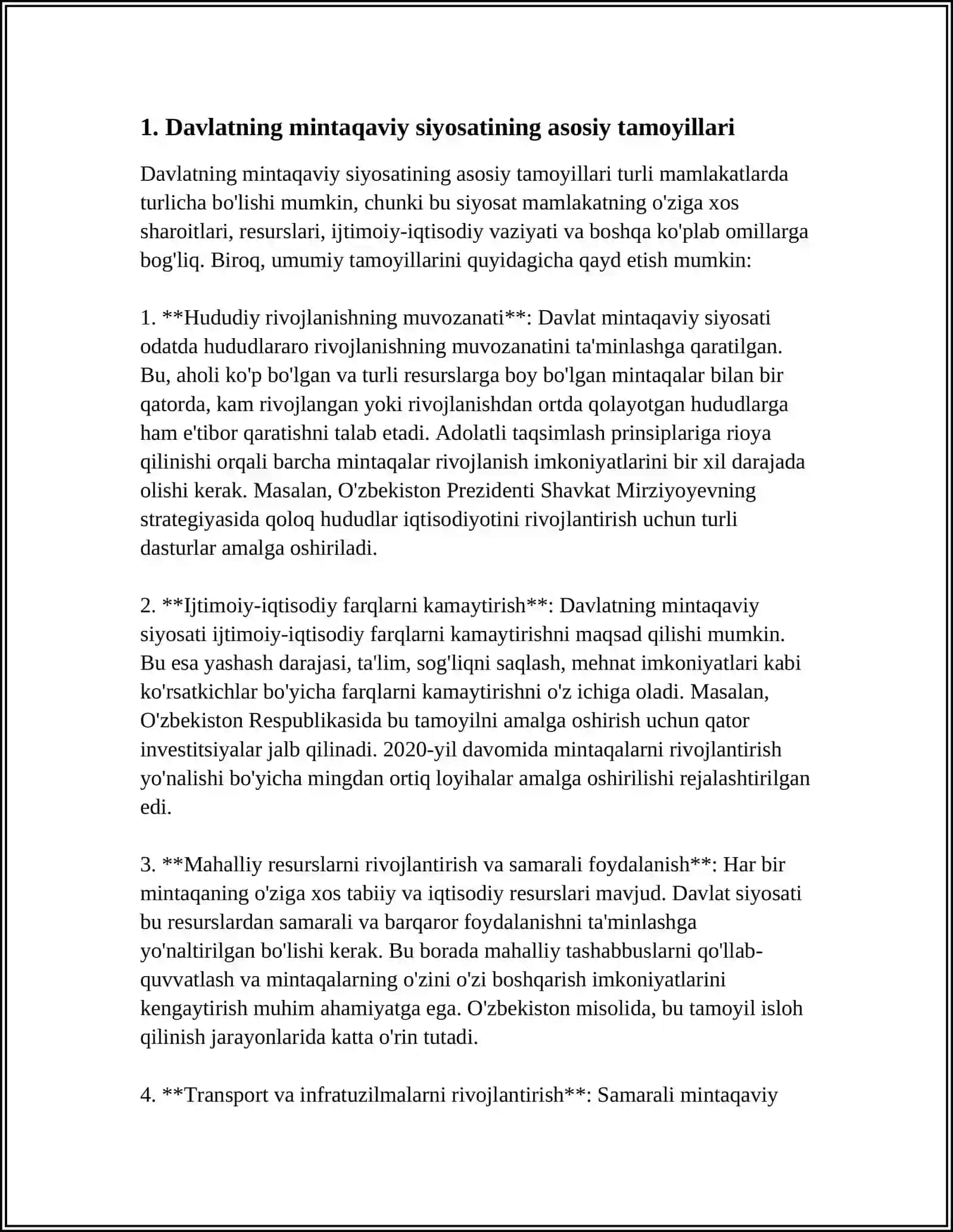 DAVLATNING MINTAQAVIY SIYOSATI VA HUDUDLARI RIVOJLANISHINING ISTIQBOLLARI 3