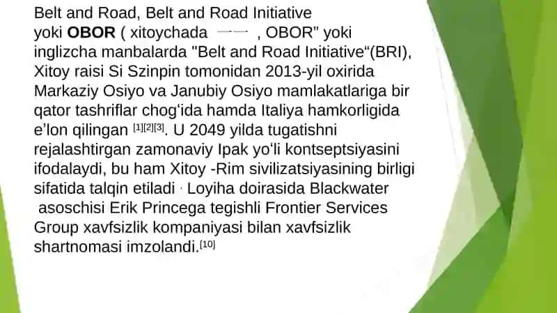 BIR MAKON BIR YOL UMUMIY LOYHASIVA UNING NATIJALARI 3