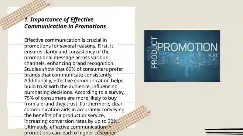 Importance of Effective Communication in Promotions 3