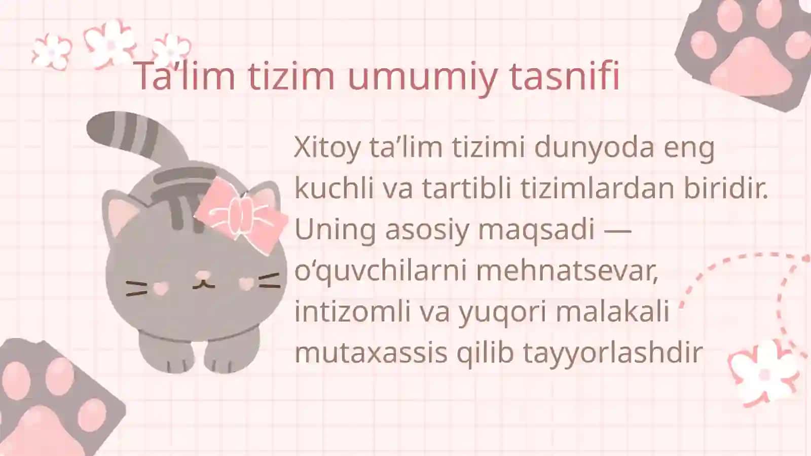 XITOY TAʼLIM TIZIMINI KOMPARATIVISTIK TAHLIL QILISH 3
