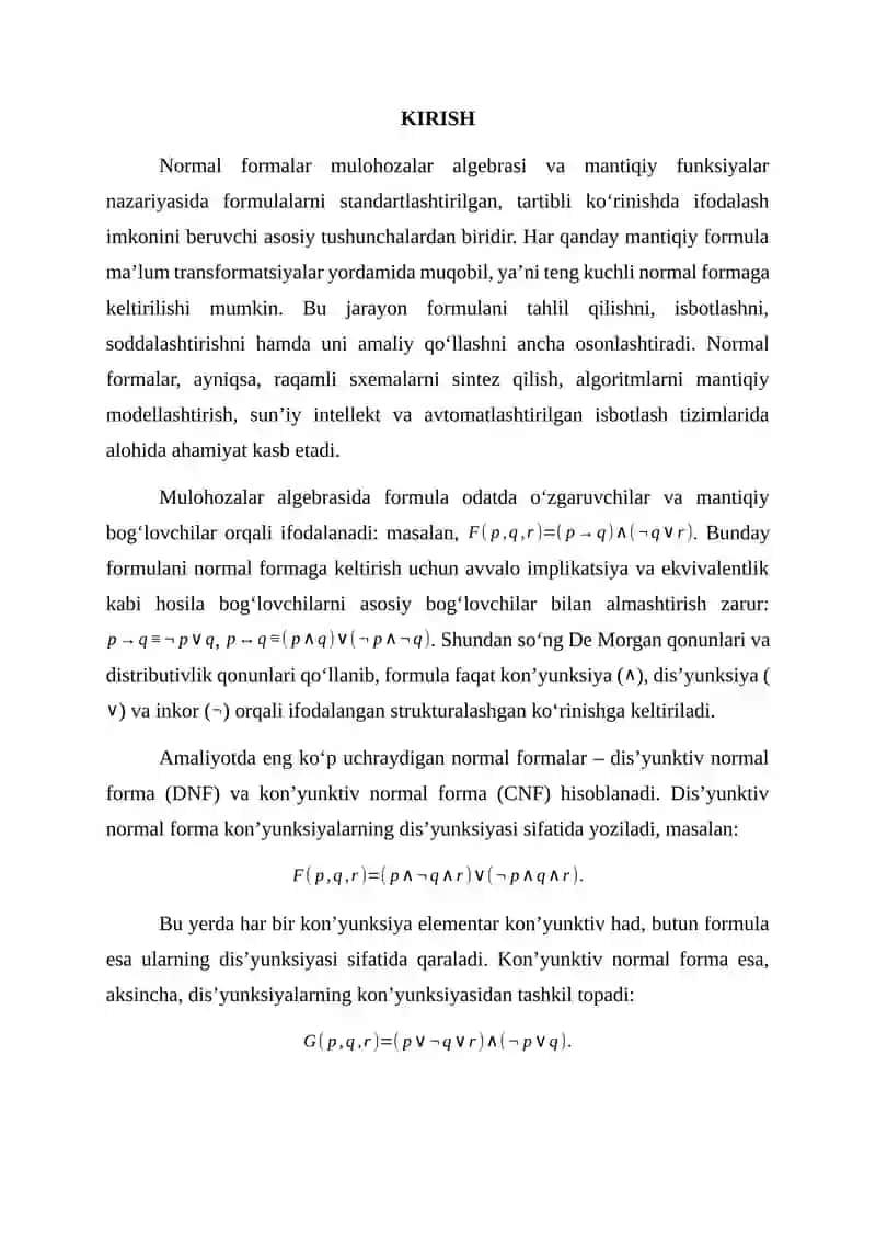 Normal formalar 3