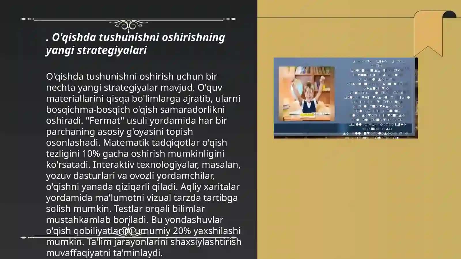 O'qishda tushunishni oshirishning yangi strategiyalari 3