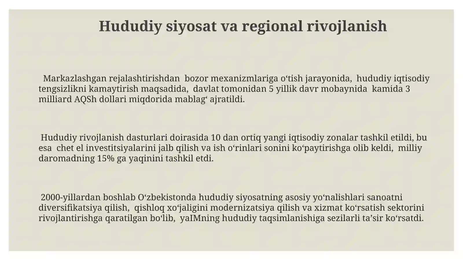 Hududiy mehnat taqsimoti va iqtsodiy rayonlashtirish 3