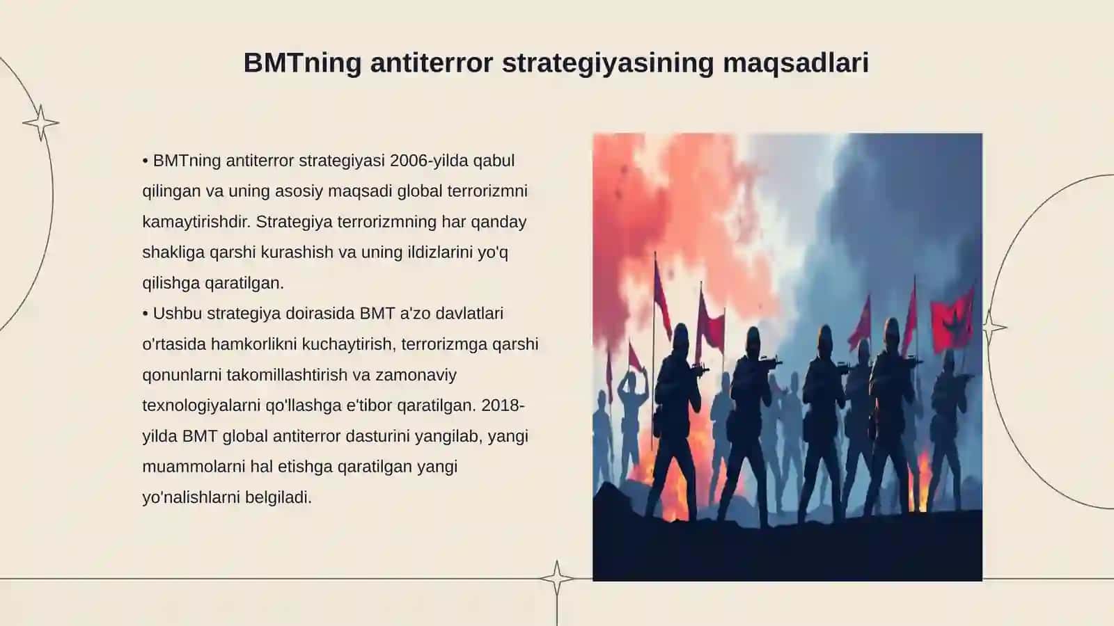 Dunyo hamjamiyatining ekstremizm va terrorizmga qarshi kurash tajribasi. Fan. Din tarixi 3