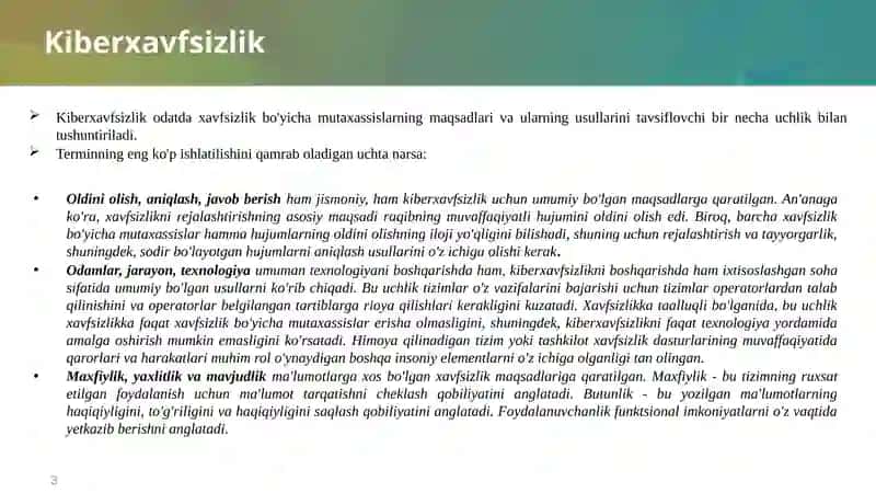 Kiberxavfsizlik 3