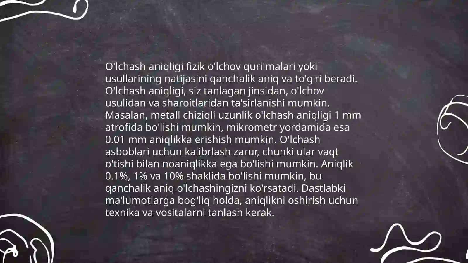 Teng imkoniyatli va ko’p marta o’lchangan miqdorning eng ishonchli qiymati va aniqligini baholash 3