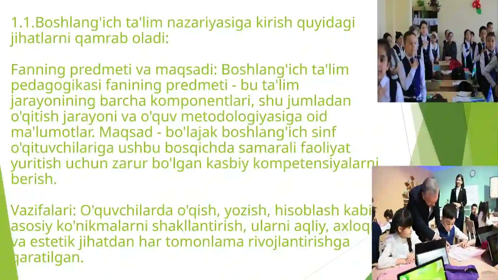 Boshlangʻich ta'lim nazariyasi va metodikasi 3