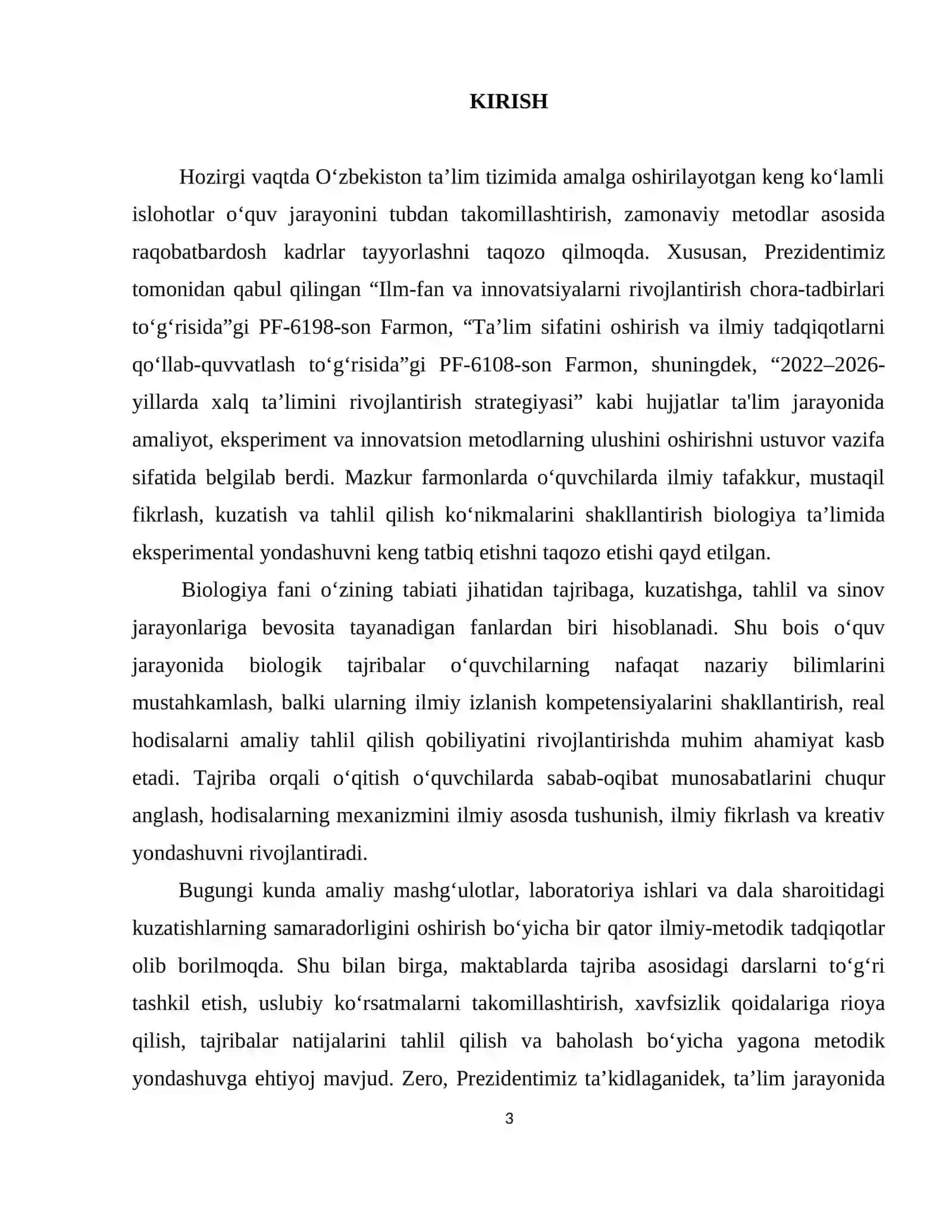 BIOLOGIYA TA’LIMIDA TAJRIBALARNING AHAMIYATI 3