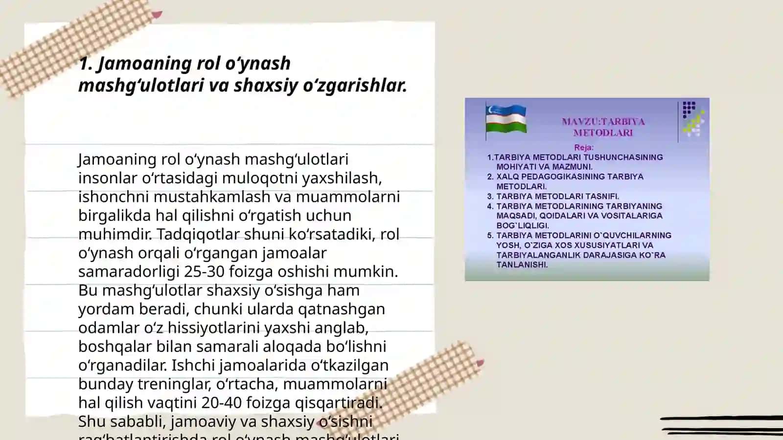 Jamoaning shaxs tarbiyasiga taʼsiri 3