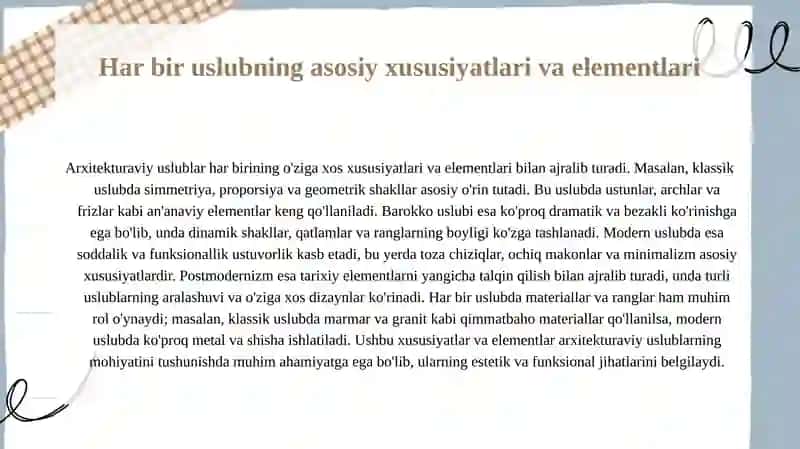 Arxitekturaviy uslublarini farqi va ularni mohiyati 3