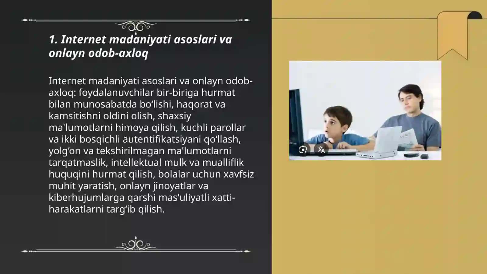 Internet madaniyati va kibir jinoyat 3