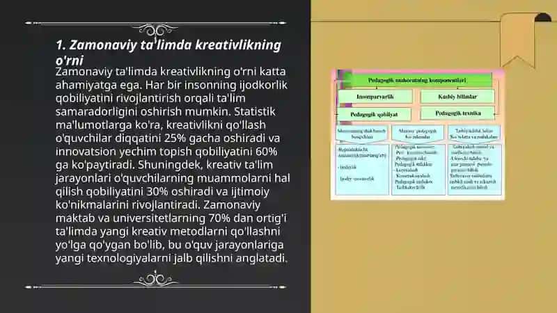 Pedagoglarda zamonaviy kreativlik sifatlarini rivojlantirish 3