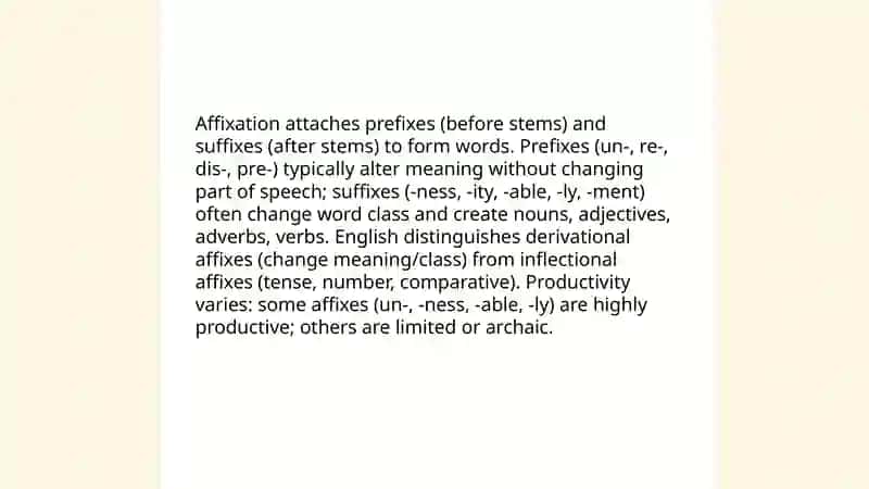 Specific features of word formation 3