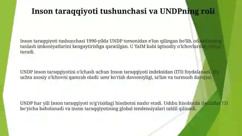 Inson taraqqiyoti tushunchasi 3