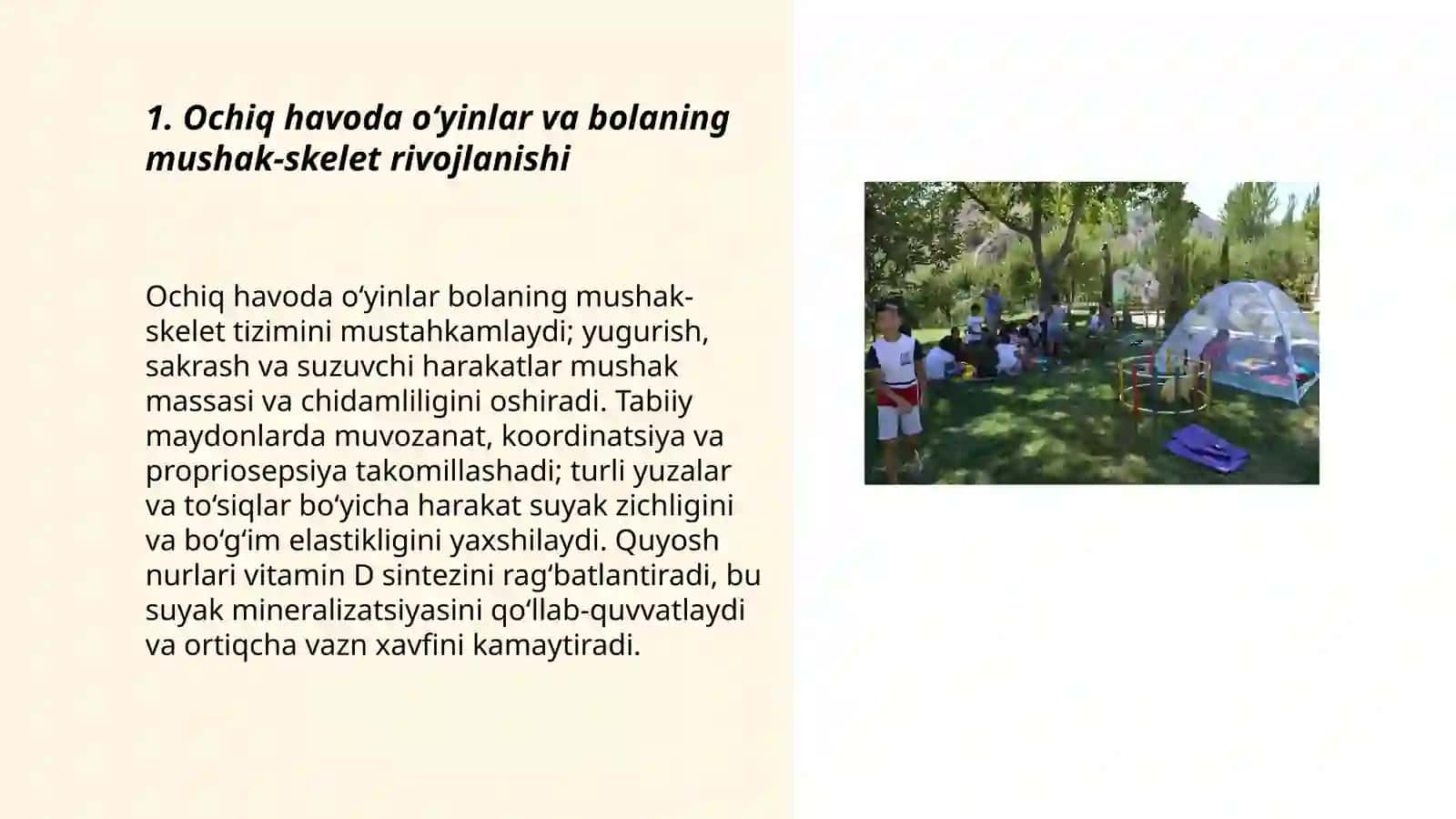 Tabiat – bolalarni har tomonlama kamol topishida asosiy omil sifatida 3