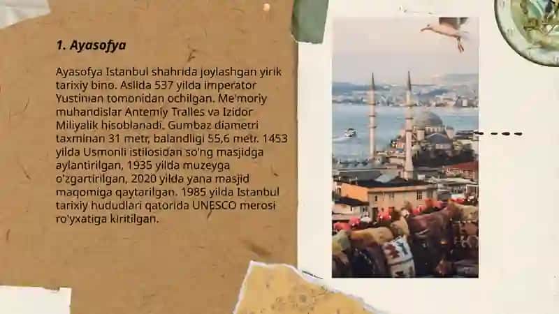 Turkiyaning diqqatga sazovor joylari 3