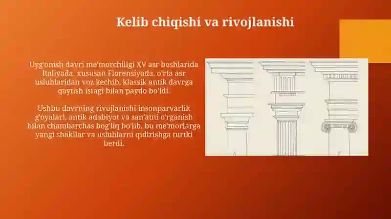 Uyg’onish davri me’morchiligi san’ati 3