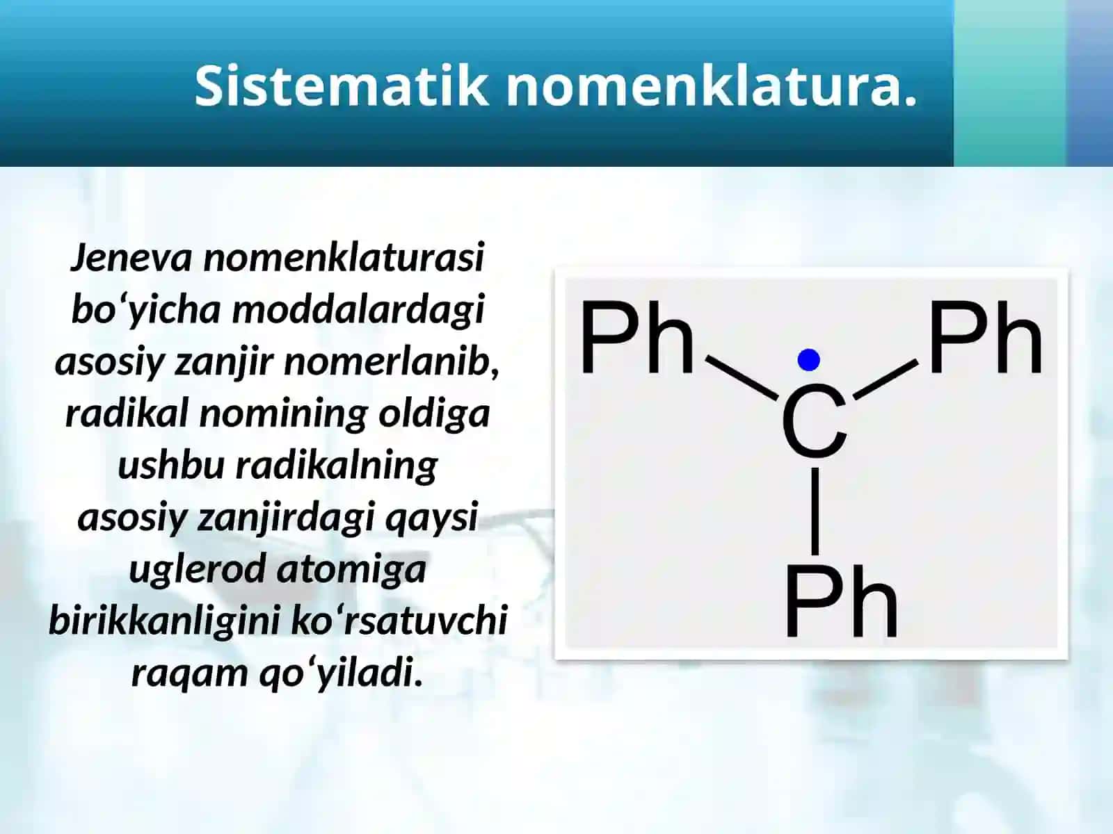 Alkanlarning xalqaro nomenklaturasi bo’yicha nomlanishi. Izomeriyasi 3