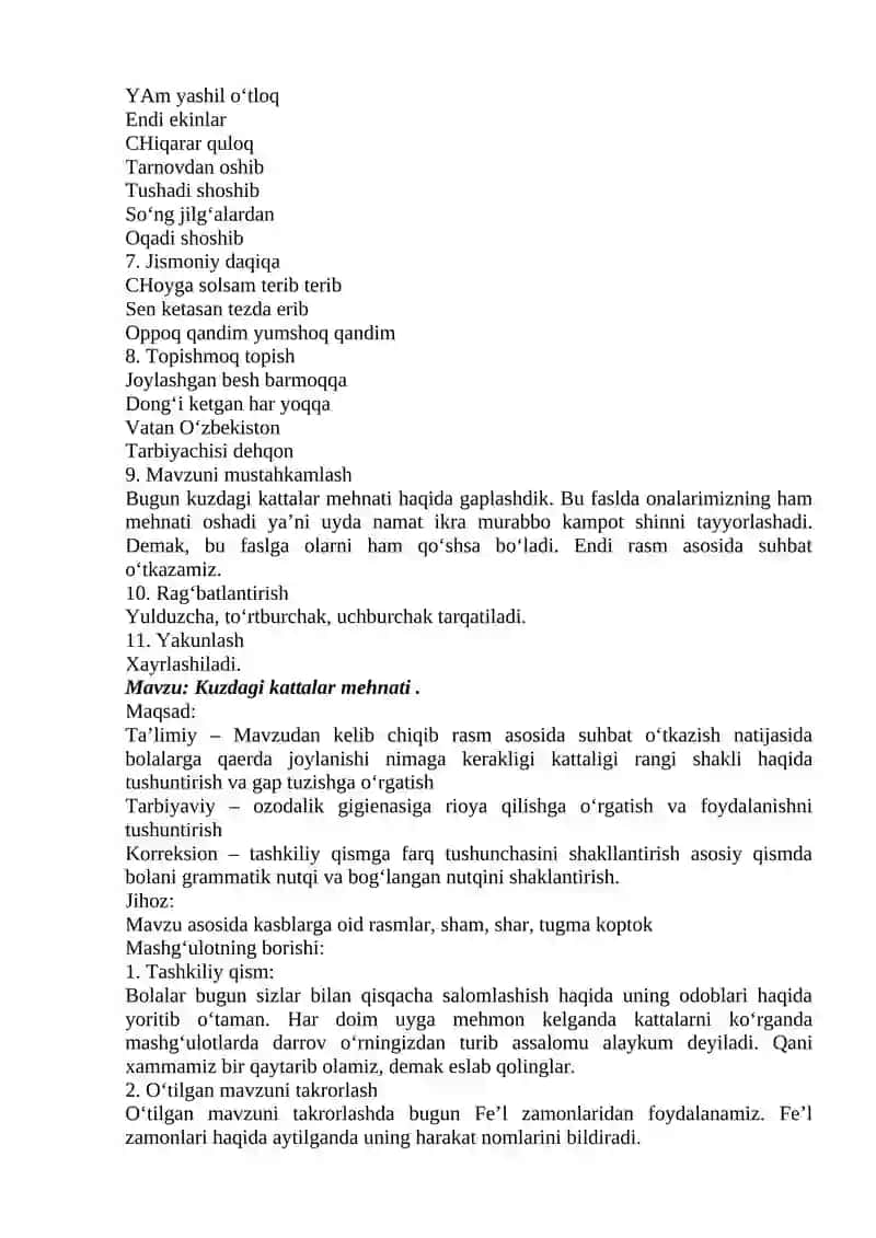 “Kuz bo’yoqlari”, “Qish” oy mavzulari bo’yicha o’yinli ta’lim faoliyatini tashkil etish 3