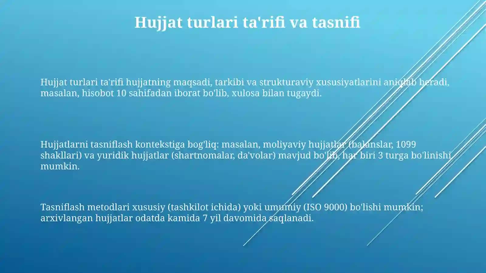 Hujjat turlari: Ta'rif, tasnif va misollar 3