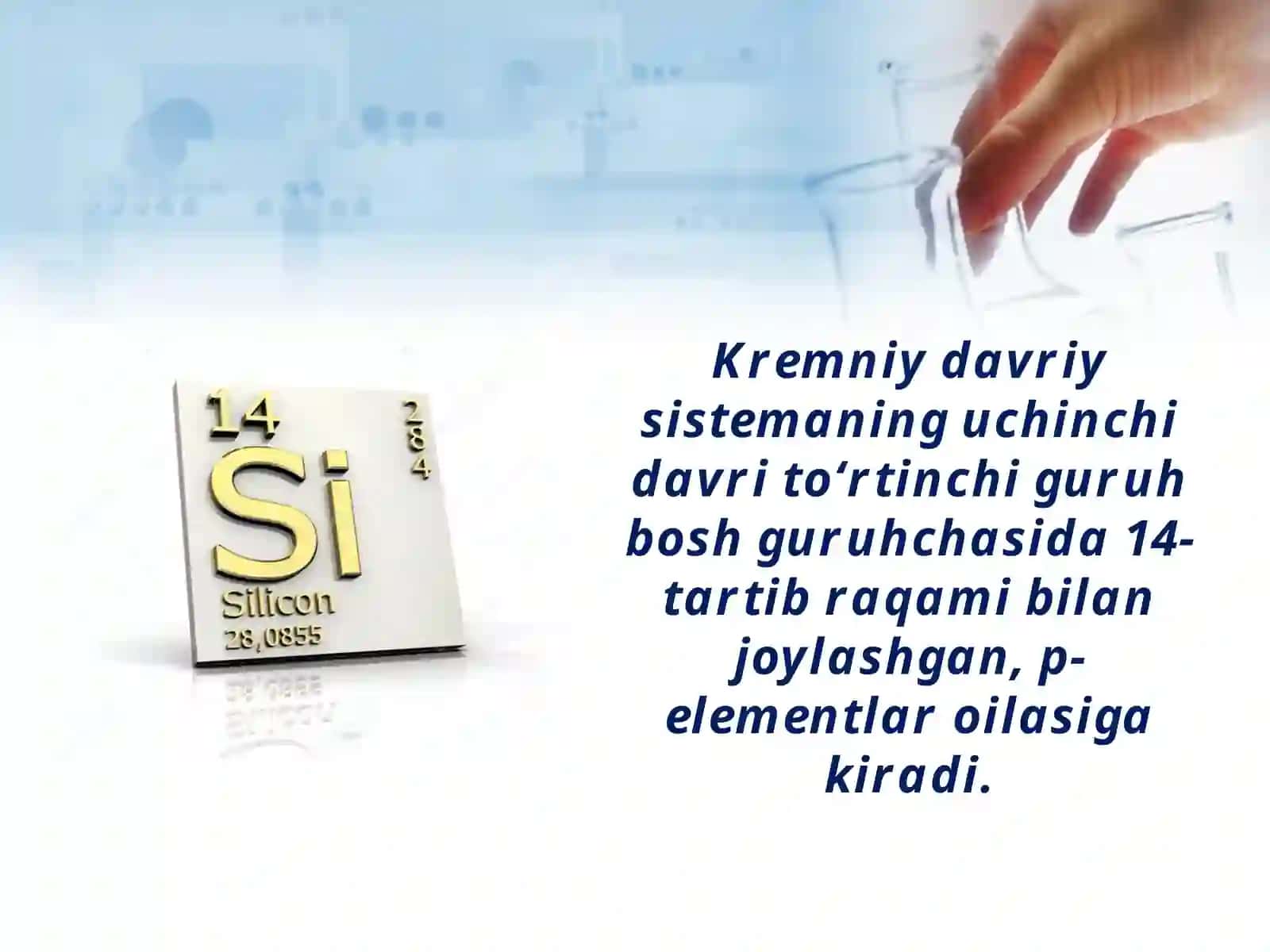 Kremniyning davriy sistemada gio‘rni va atom tuzilishi 3