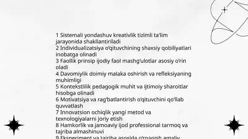 O‘QITUVCHI KREATIVLIGINI RIVOJLANTIRISH MEXANIZMI 3