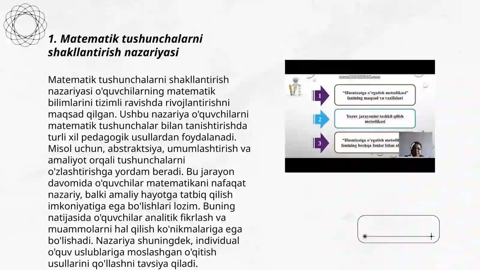 Elementar matematik tasavvurlarni shakllantirish metodikasi fanining nazariy asoslari 3