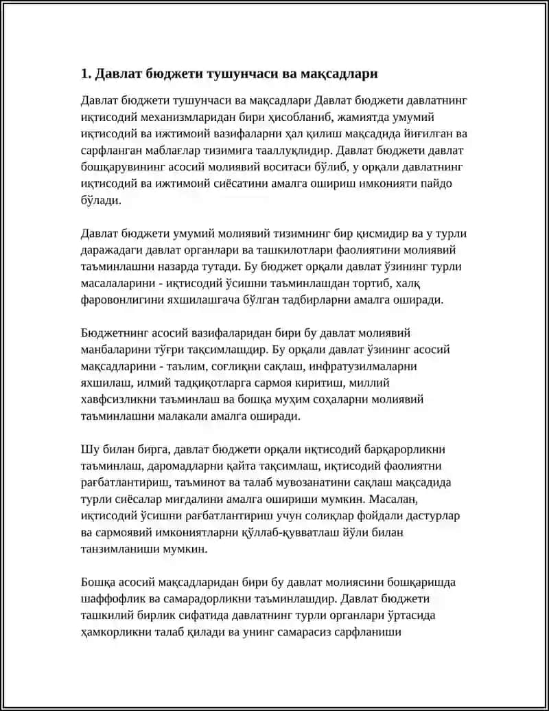ДАВЛАТ БЮДЖЕТИ. СОЛИҚЛАР 3