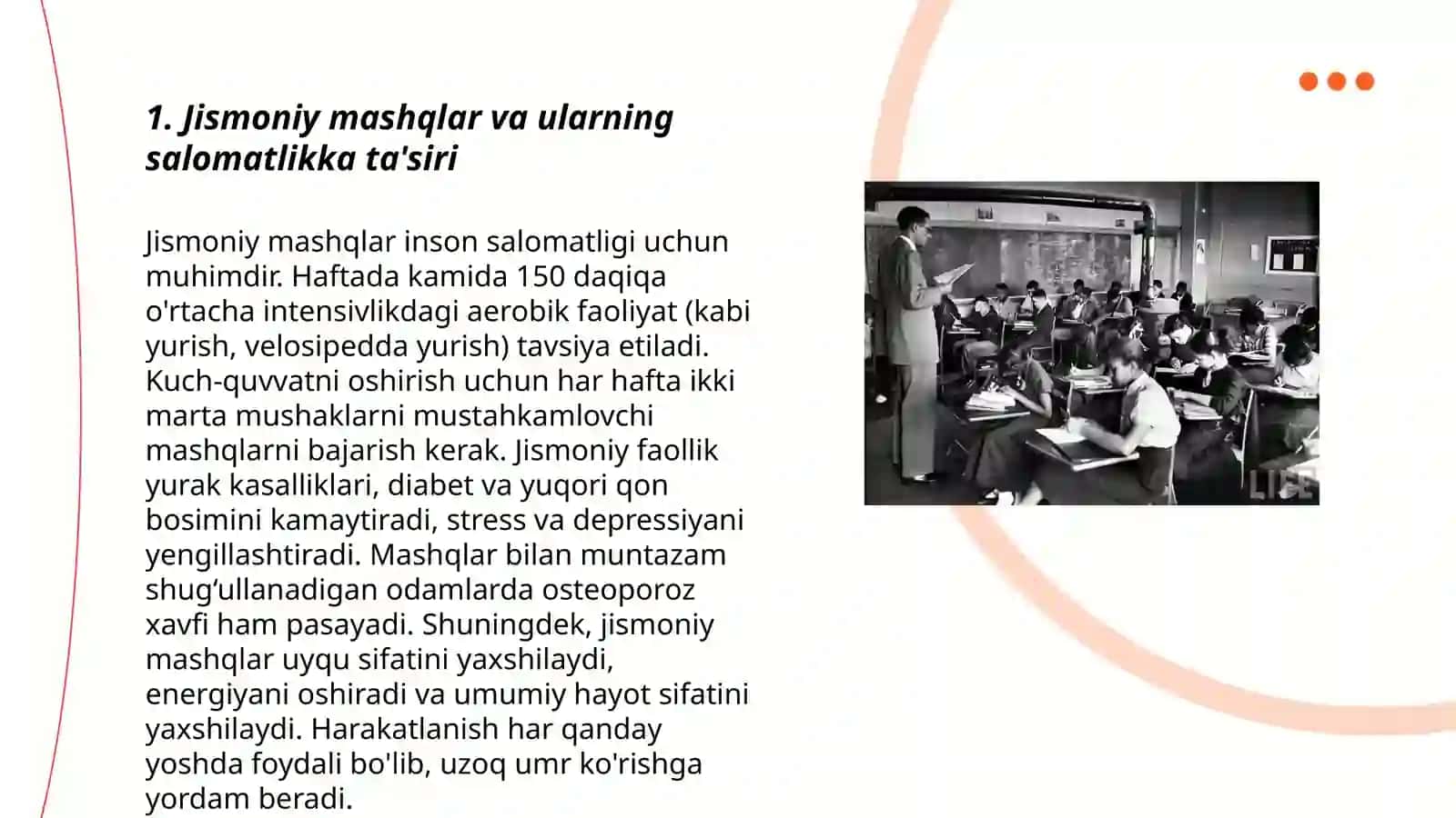 Jismoniy tarbiya mashgʻulotlarini oʻtkazish 3