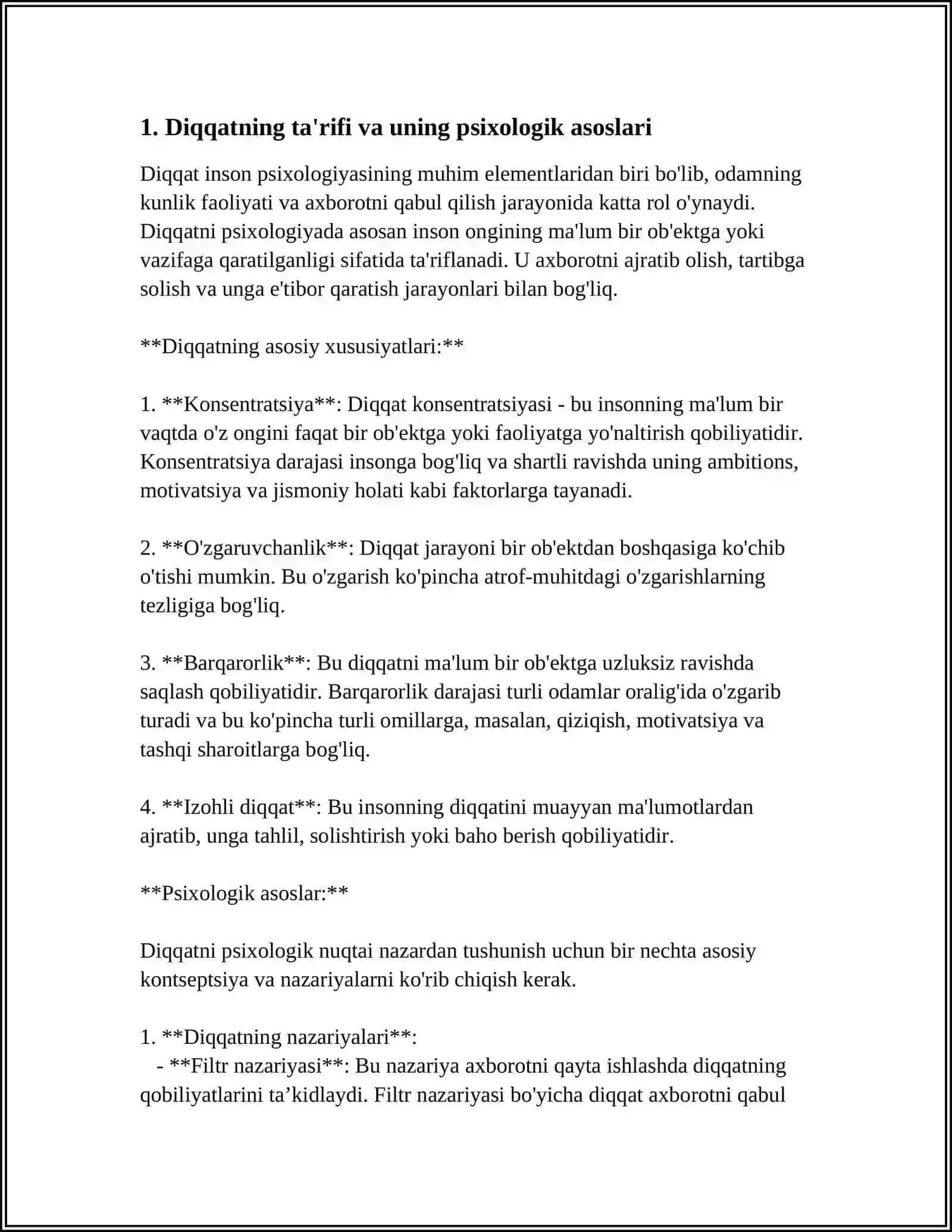 DIQQATNING PSIXOLOGIK JIHATALRI 3